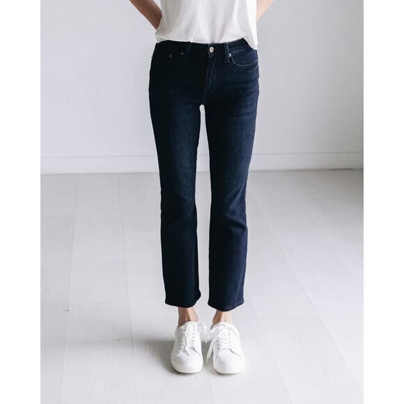 PISTOLA Lennon High Rise Crop Bootcut Denim Jeans Joyride Wash High Rise Size 24 - Picture 1 of 11